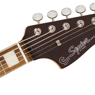 Fender Paranormal Baritone Jazzmaster HH Electric Guitar Oxblood image 4