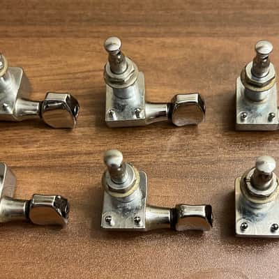 Schaller Deluxe Tuners for Telecaster Deluxe / “The Strat” 1970s 1980s - Chrome image 3