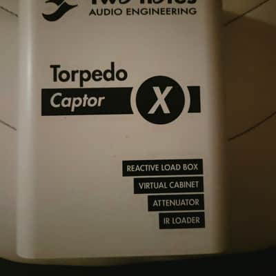 Two Notes Torpedo Captor X 8ohm Stereo Reactive Load Box / Attenuator 2020 - White image 6