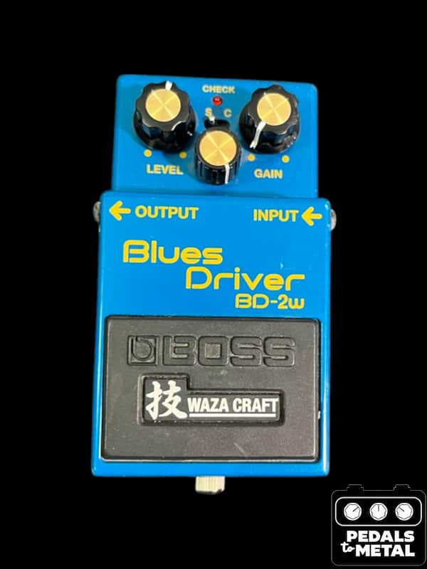 Boss BD-2W Blues Driver Waza Craft 2015 - Present - Blue - X18946 image 1