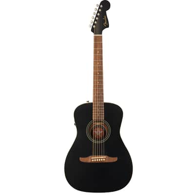 Fender Joe Strummer Campfire Acoustic Matte Black image 1