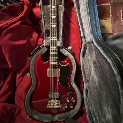 Epiphone EB-3 Bass 2015-2020 Cherry INCLUDES CASE AND STRAP image 4