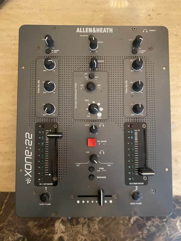 Allen & Heath XONE:22 2-Channel DJ Mixer