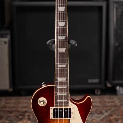 Epiphone Les Paul Standard 60s Figured Electric Guitar - Iced Tea Burst image 4