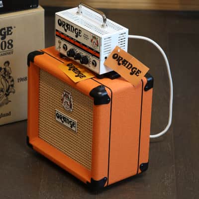 Orange Micro Terror 20-Watt 1x8" Guitar Amp Half Stack 2012 - Present - Orange image 3
