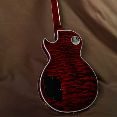 Gibson Les Paul China Dragon Masterpiece Custom Electric Guitar Quilted Maple Fire Tiger image 11