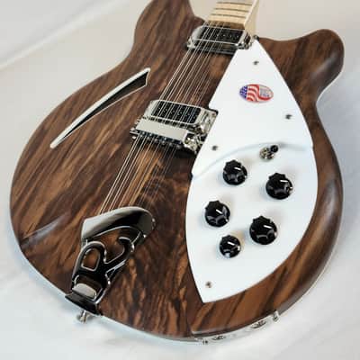 Rickenbacker 360/12 Walnut 12-String Hollowbody Guitar, Maple FB, Stereo, HSC image 9