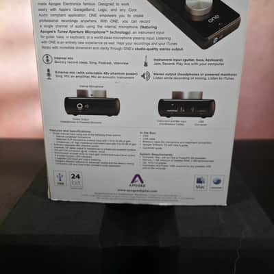 Apogee ONE USB Audio Interface 2010s - Silver image 12