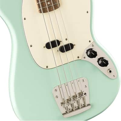 Squier Classic Vibe 60s Mustang 4-String Electric Bass - Surf Green image 3