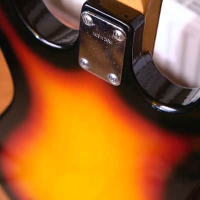 Kiso Suzuki Made in Japan MIJ Vintage Lawsuit Era Mosrite Copy Guitar 1980s - 3T Sunburst image 8