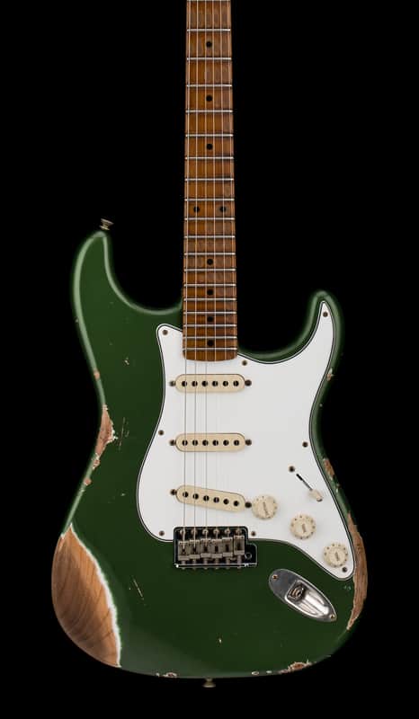 Fender Custom Shop Empire 59 Transition Stratocaster Heavy Relic - Cadillac Green #19190 image 1