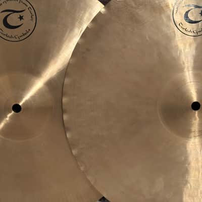 Turkish Cymbals 15” Waveform Hi hats - Traditional Raw Edge image 1