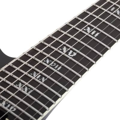 Schecter PT-7 FR-S SLS Elite Evil Twin - Satin Black (1384) image 18