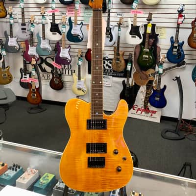 Fender Special Edition Custom Telecaster FMT HH, Laurel Fingerboard, Amber 2025 image 1