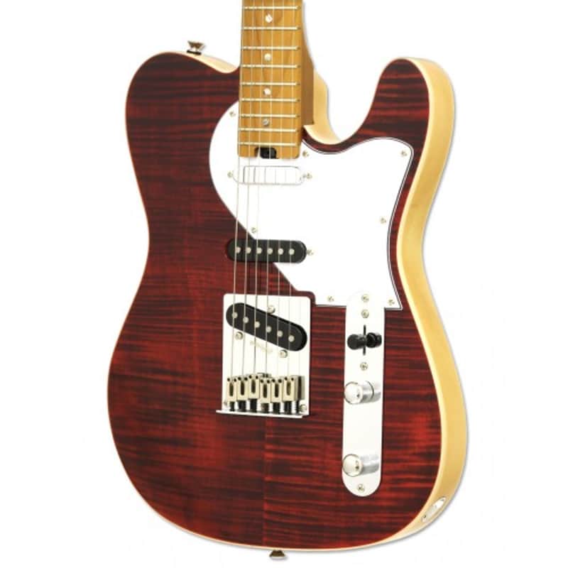 Aria 615 MKII Nashville Poplar Body, Flamed Maple Top, Roasted Maple Neck, New, Free Shipping image 1