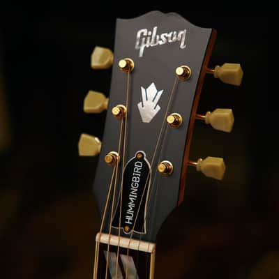 Gibson Hummingbird Faded 50s Acoustic-Electric Guitar - Natural image 7