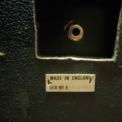2 Marshall 2097 P.A. 8x8 Red Rola Celestion early 70's Speaker Cabinet Pair - Black Tolex rare image 11