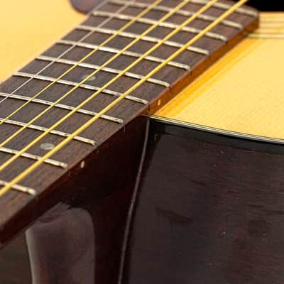 1970s Yamaha FG-130 Vintage Folk Acoustic Guitar – MIJ – Hardshell Case image 8