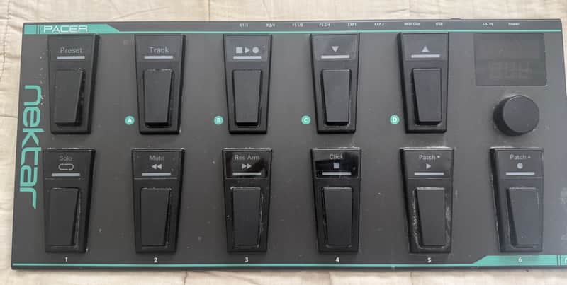 Nektar Pacer MIDI Foot Controller 2020s - Black image 1