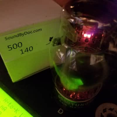 Tung-Sol 6550 Beam Power Pentode AT1000 TESTED Vacuum Tube RARE early smooth plate no-hole 3 getters premium 1963 image 3