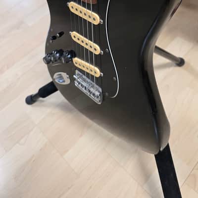 1977 Fender Stratocaster HT LEFT HAND Hardtail American Vintage 70s 1970's USA Lefty Handed Strat Custom DiMarzio Rosewood Black Aged Roadworn Relic LH Guitar image 7
