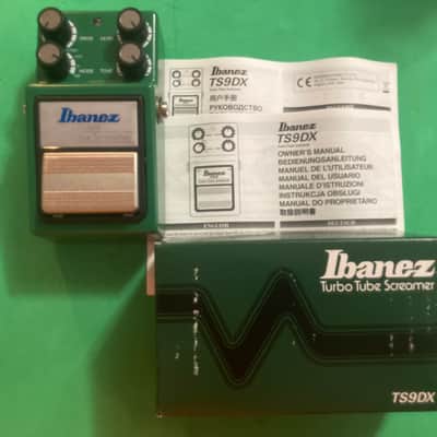Ibanez TS9DX Turbo Tube Screamer Made in Japan Guitar Effects's