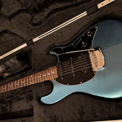 Ernie Ball Music Man Cutlass HSS Kaser B-52 2018 - 2021 - Vintage Turquoise Blue - OHSC, Tremolo, Strap, Strap Locks image 6
