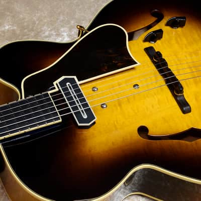 Archtop tribute ATC350BK NEW Early '50s Burst / Hard Case / Made in Japan image 6