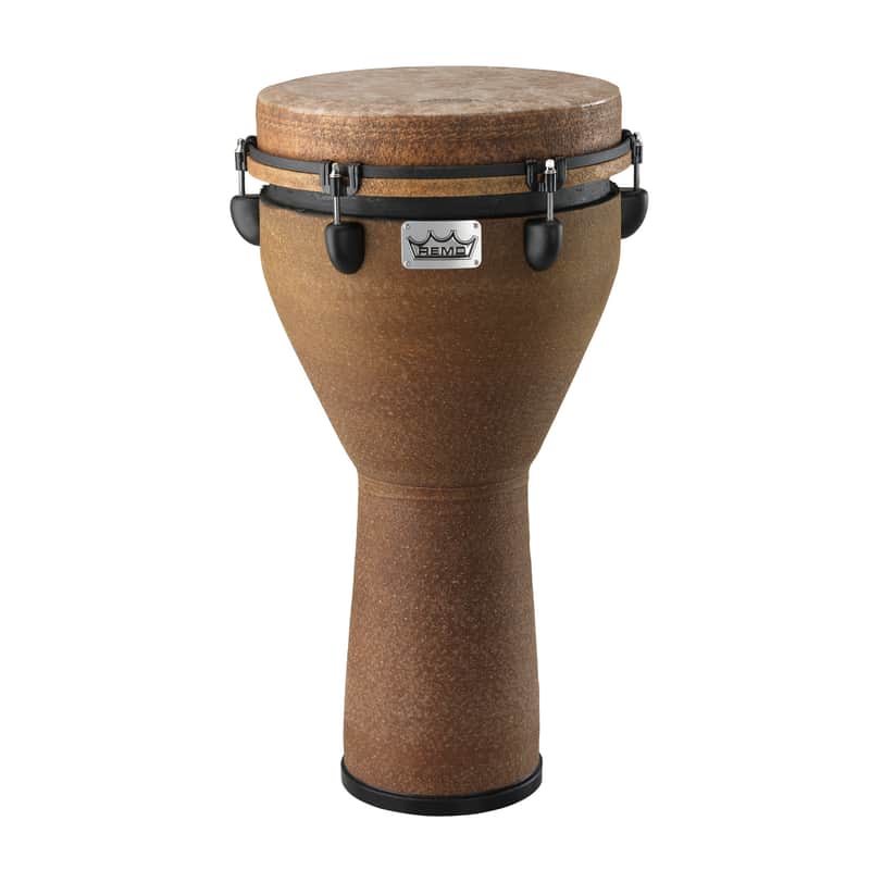 Remo Mondo™ Djembe Drum - Earth, 12" image 1