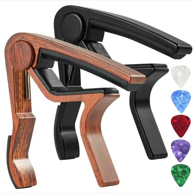 TUZIER Guitar Capo Set2-Pack Guitar Capo for Acoustic & Electric Guitars image 3