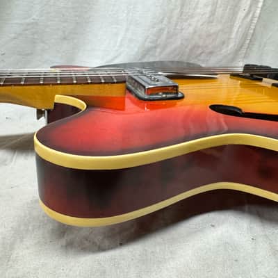 Fender Coronado I 1 Semi-Hollowbody Guitar with Case - Sunburst image 21