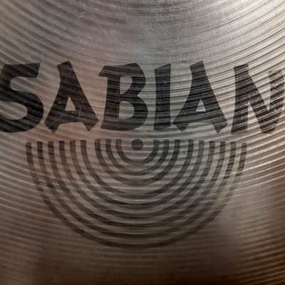 Sabian 20" AA Medium Heavy Ride Cymbal 1985 - 2001 - Brilliant image 11