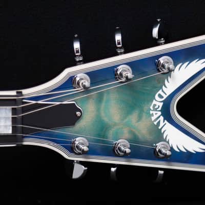 Dean - USA - Custom - Time Capsule Cadillac - Ocean Blue Burst - 3 Pickups - w/OHSC - Call for Best Price !!! image 4