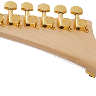 Jackson JS Series Rhoads MAH JS32 Electric Guitar. Amaranth Fingerboard, Natural image 12