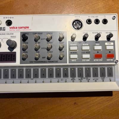 Korg Volca Sample Digital Sample Sequencer 2010s - White