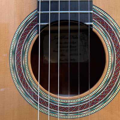 Rios Nebro Guitars Classical concert guitar  2021. Western Cedar top. image 8
