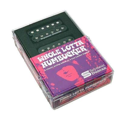 Seymour Duncan SH-18 Whole Lotta Humbucker Pickup Set Black image 2
