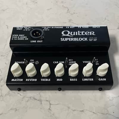 Quilter SuperBlock US 25-Watt Pedalboard Guitar Amp 2021 - Black image 2