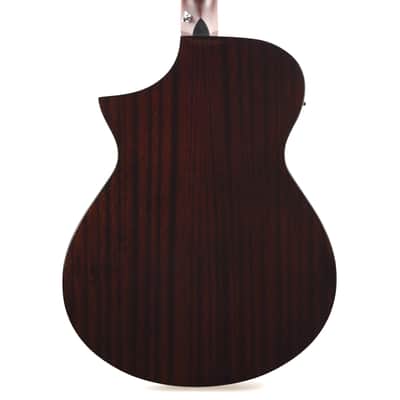 Ibanez AEWC16QATKH AEWC Acoustic-Electric Guitar Transparent Black Sunburst High Gloss image 3