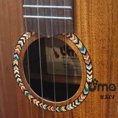 Uma Taiwan UK-04 sc all Acacia Koa concert Ukulele image 6