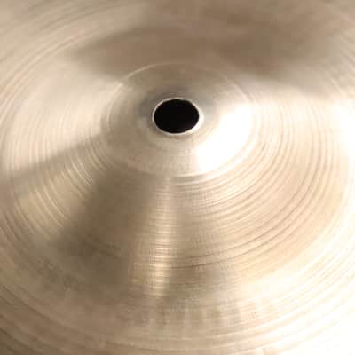 Zildjian 14" New Beat Hi-Hat Cymbals Vintage 1980's image 11