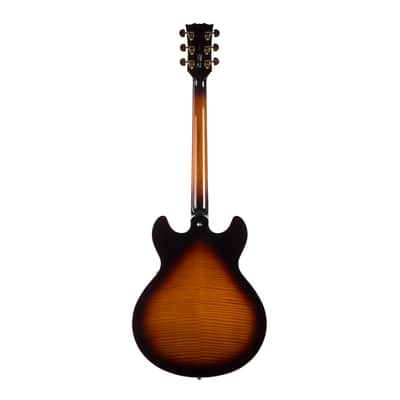 Yamaha SA2200 Semi-Hollow - Brown Sunburst image 4