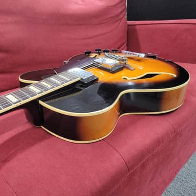 Ibanez AF75-BS Artcore - Present - Brown Sunburst image 8