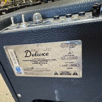 Fender Hot Rod Deluxe 3-Channel 40-Watt 112 1x12" Tube Guitar Combo Amplifier - Local Pickup Only image 4