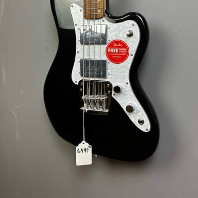 Squier Paranormal Rascal Bass HH 2023 - Metallic Black image 3
