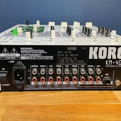 Korg KM-402 Dynamic Dj Mixer W/ Kaoss Pad EQ Selector & Effects image 6