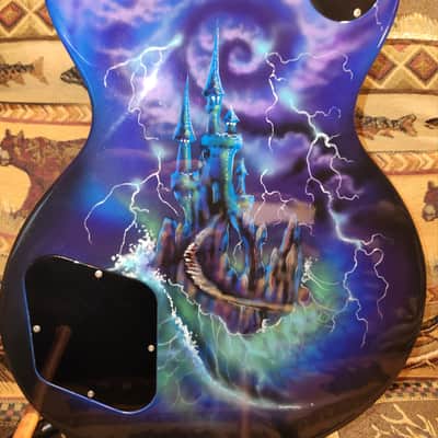 Gibson Custom Shop Hand Painted LP one of a kind crafted image 9