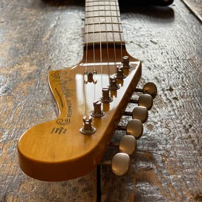 Fender Japan Jazzmaster 1966 Reissue MIJ JD-Serial 2016 Three Tone Sunburst image 6