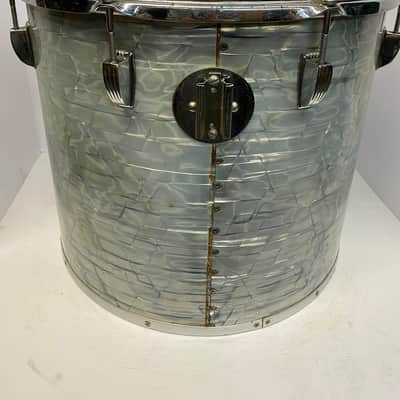 Ludwig 70's 15" and 16"  Maple Concert Toms - Sky Blue Pearl image 4