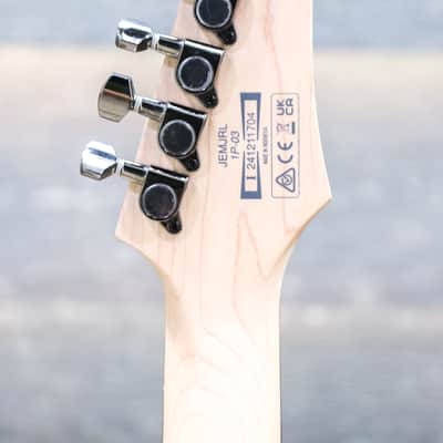 Ibanez JEMJRL Steve Vai Signature Model Left-Handed White Electric Guitar image 9